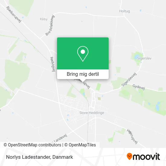 Norlys Ladestander kort
