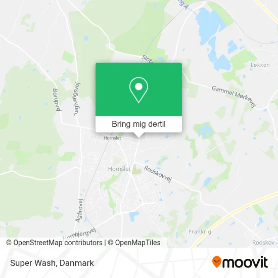 Super Wash kort