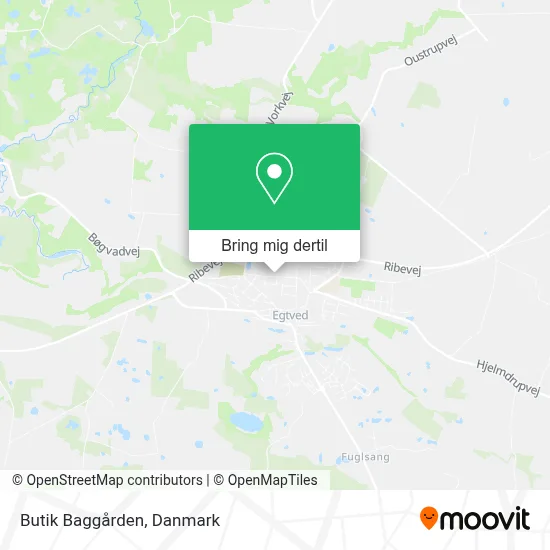 Butik Baggården kort