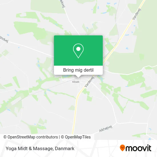Yoga Midt & Massage kort