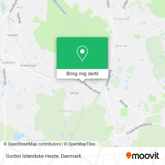Gorbin Islandske Heste kort