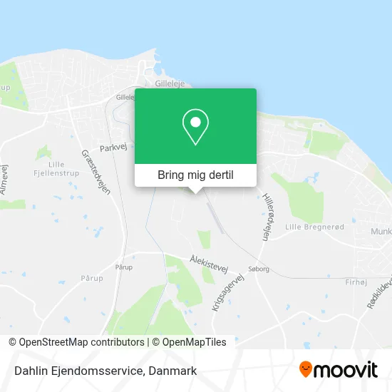 Dahlin Ejendomsservice kort