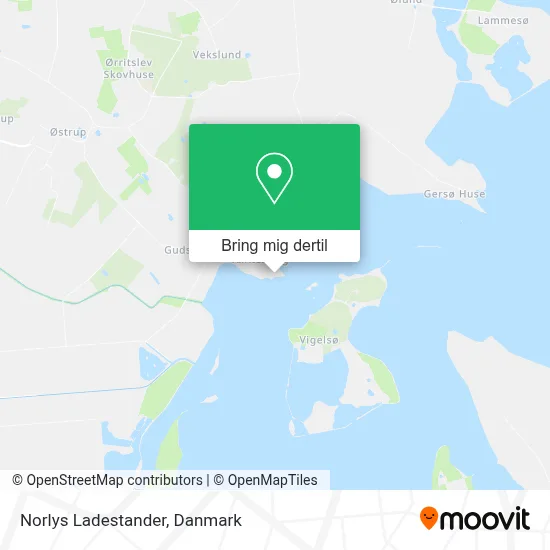 Norlys Ladestander kort