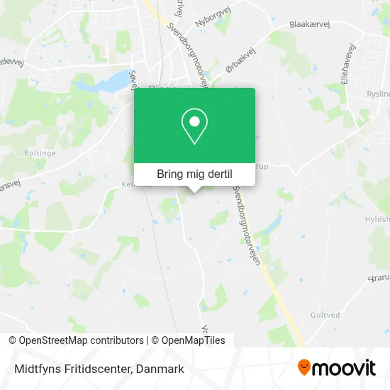 Midtfyns Fritidscenter kort