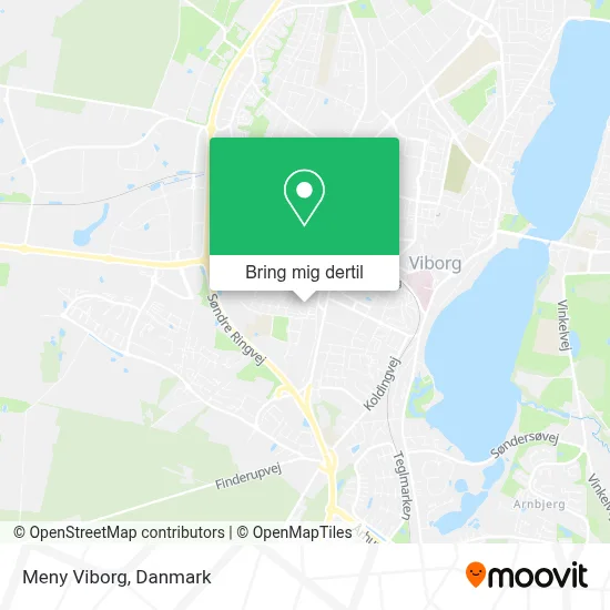 Meny Viborg kort