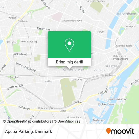 Apcoa Parking kort
