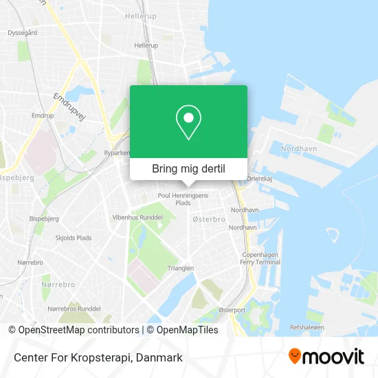 Center For Kropsterapi kort