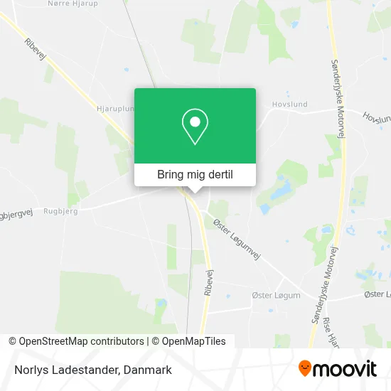 Norlys Ladestander kort