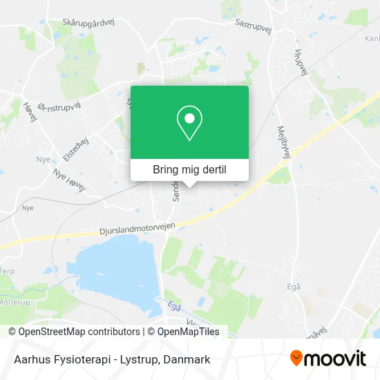 Aarhus Fysioterapi - Lystrup kort