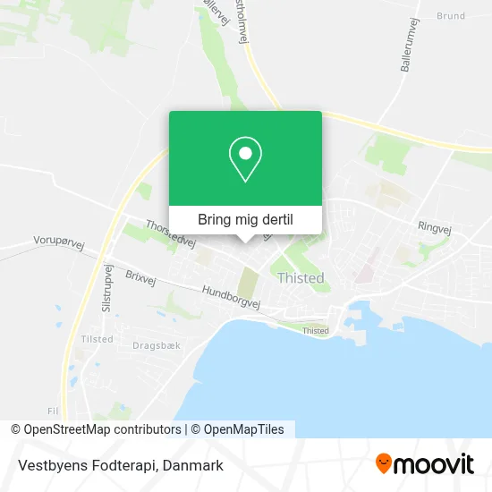 Vestbyens Fodterapi kort