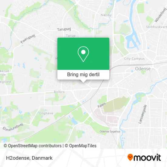 H2odense kort