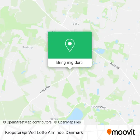 Kropsterapi Ved Lotte Alminde kort