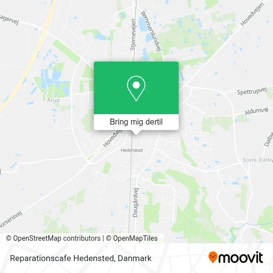 Reparationscafe Hedensted kort