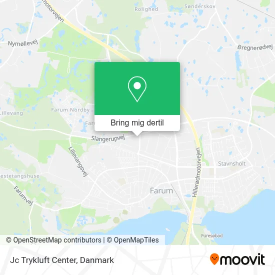 Jc Trykluft Center kort