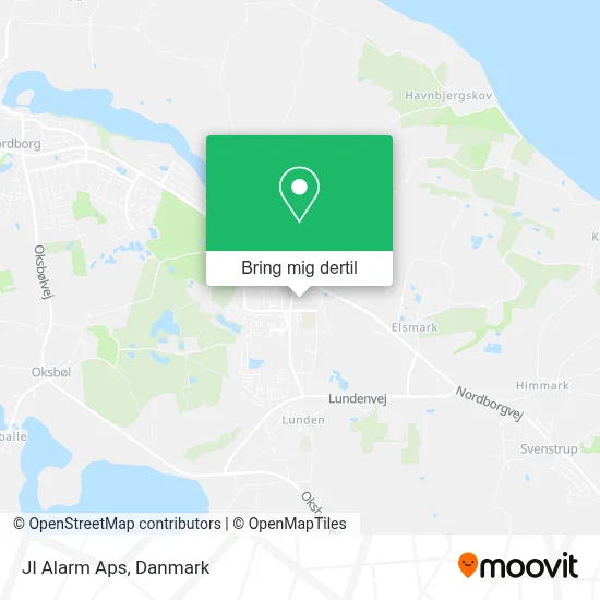 Jl Alarm Aps kort