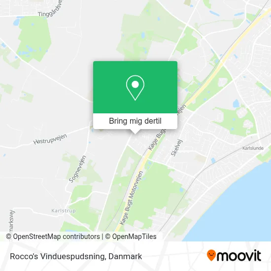 Rocco's Vinduespudsning kort