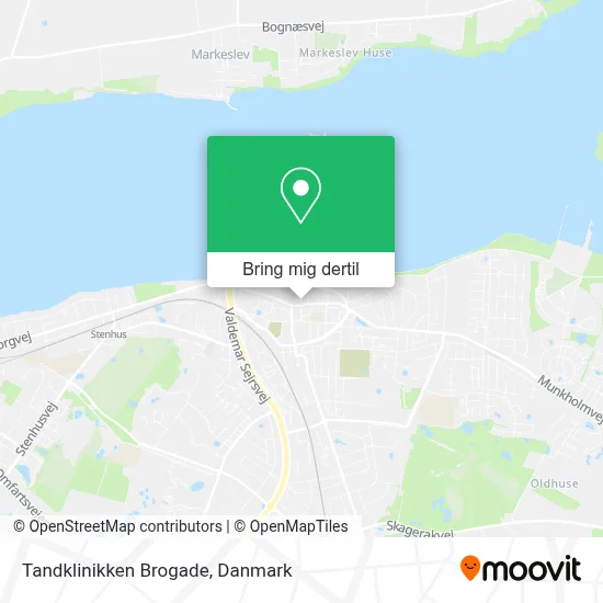 Tandklinikken Brogade kort