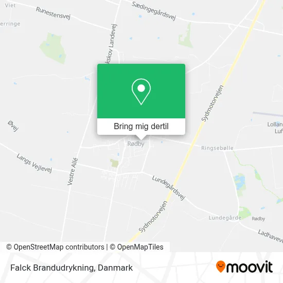 Falck Brandudrykning kort
