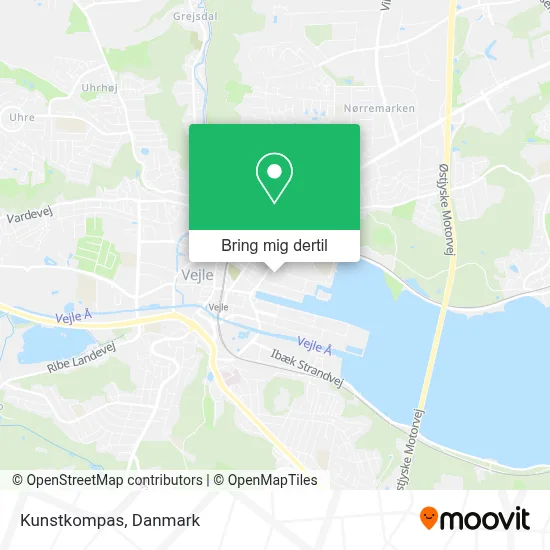 Kunstkompas kort