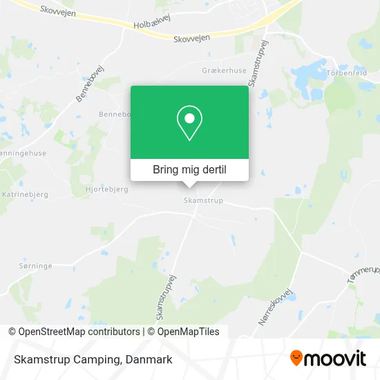 Skamstrup Camping kort