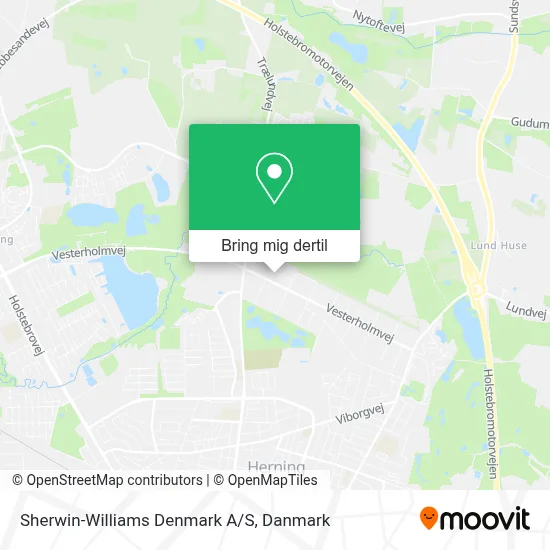 Sherwin-Williams Denmark A/S kort
