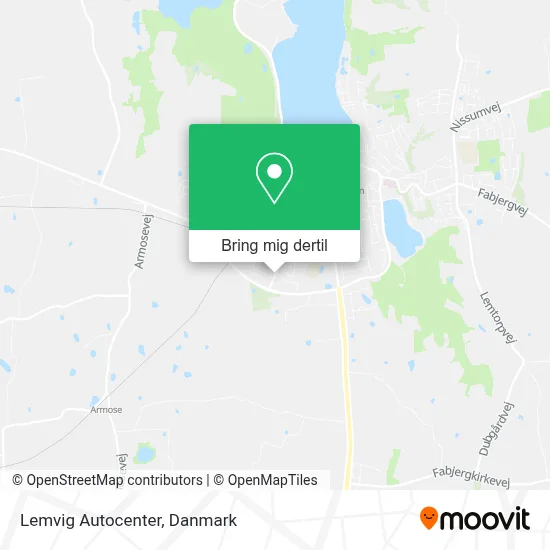 Lemvig Autocenter kort