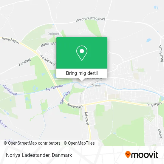 Norlys Ladestander kort