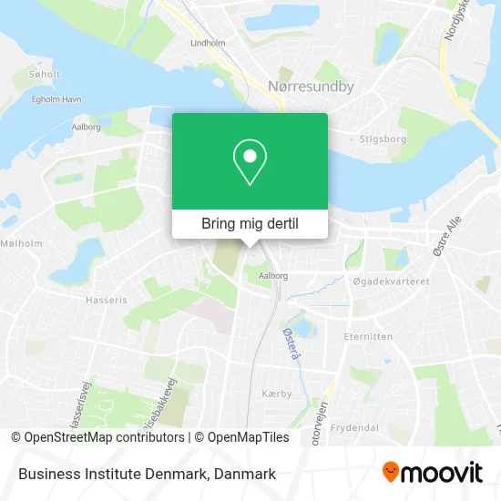 Business Institute Denmark kort