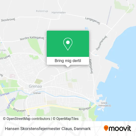 Hansen Skorstensfejermester Claus kort