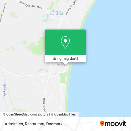 Admiralen, Restaurant kort