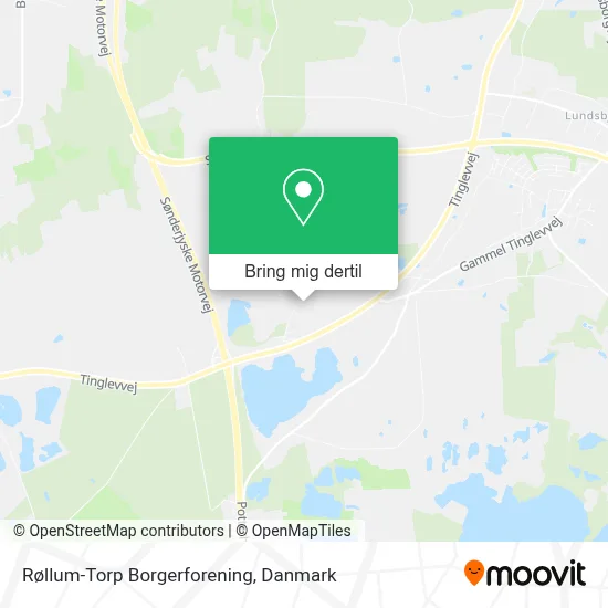 Røllum-Torp Borgerforening kort