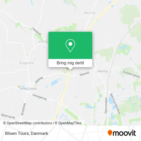 Blixen Tours kort
