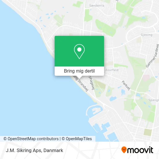 J.M. Sikring Aps kort