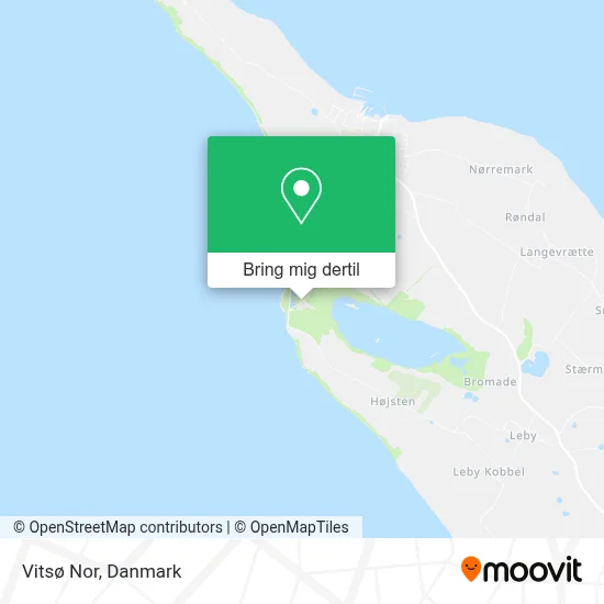 Vitsø Nor kort