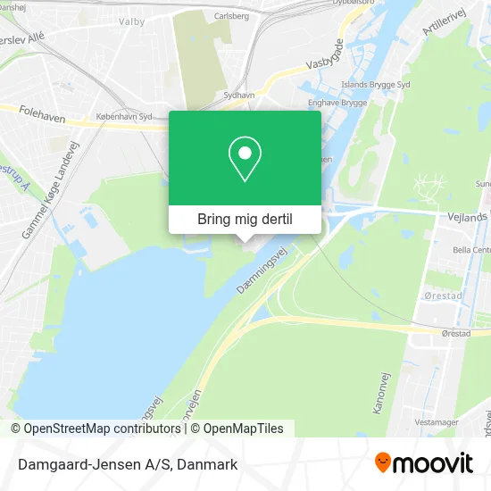Damgaard-Jensen A/S kort