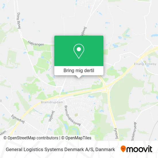 General Logistics Systems Denmark A / S kort