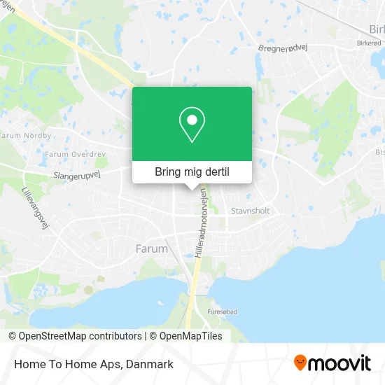 Home To Home Aps kort