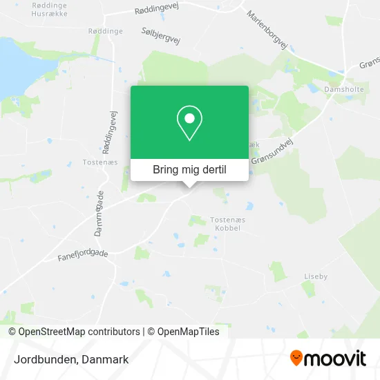 Jordbunden kort