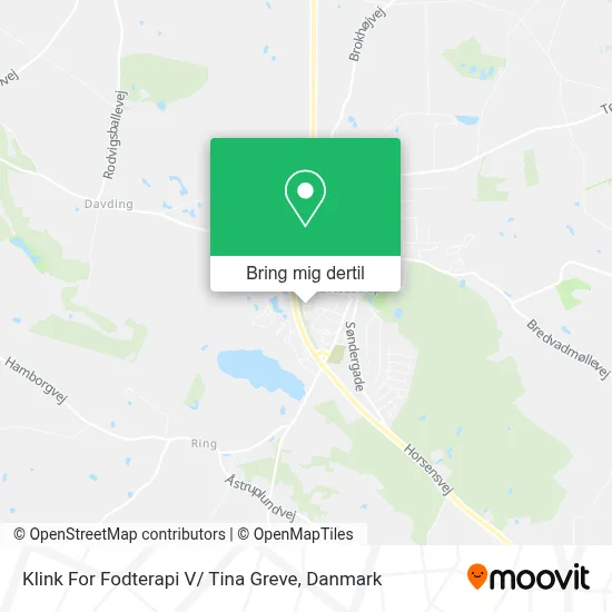 Klink For Fodterapi V/ Tina Greve kort