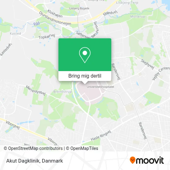 Akut Dagklinik kort