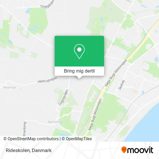 Rideskolen kort