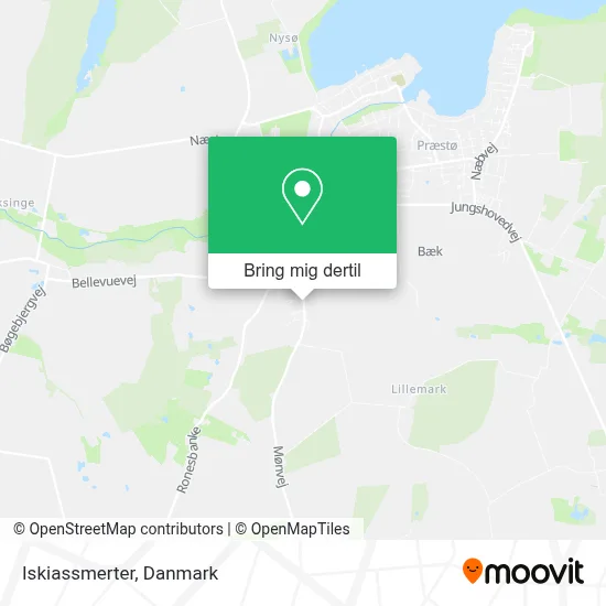 Iskiassmerter kort