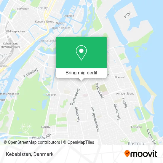 Kebabistan kort