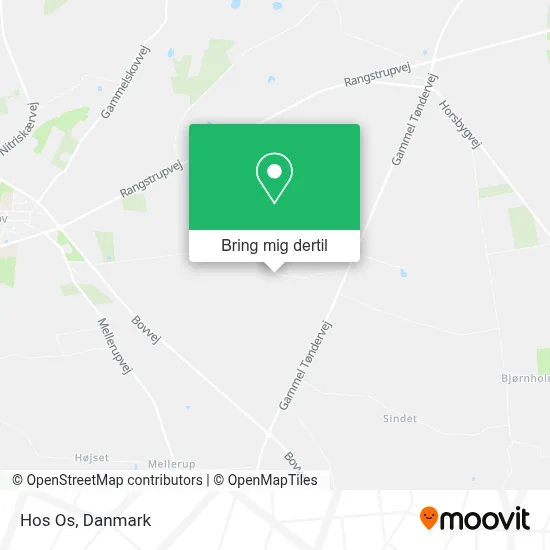 Hos Os kort
