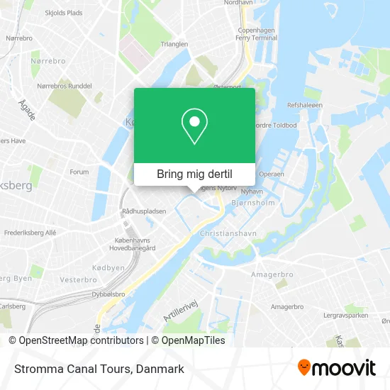 Stromma Canal Tours kort