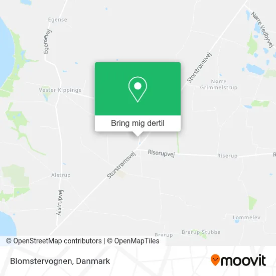 Blomstervognen kort