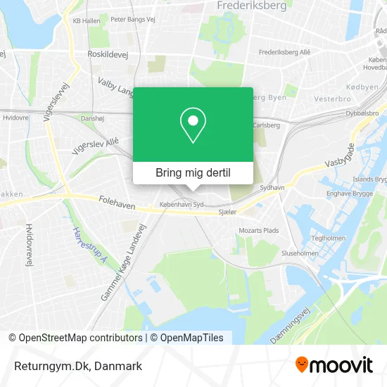 Returngym.Dk kort