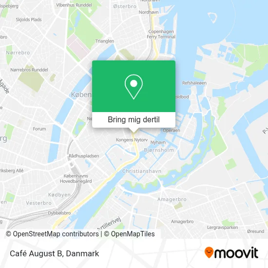 Café August B kort