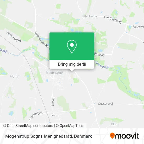 Mogenstrup Sogns Menighedsråd kort