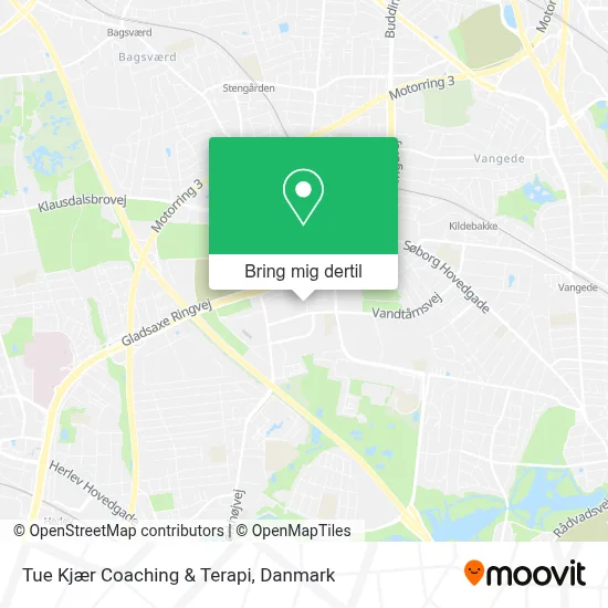 Tue Kjær Coaching & Terapi kort
